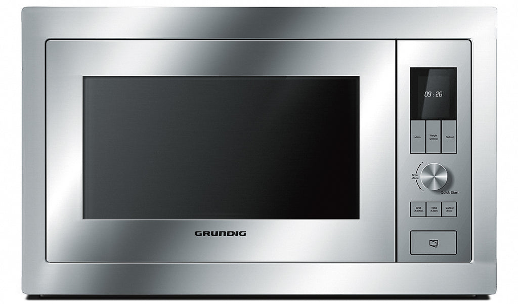 Grundig GMI 3140X Built-in Microwave with Grill, 25L, 900W