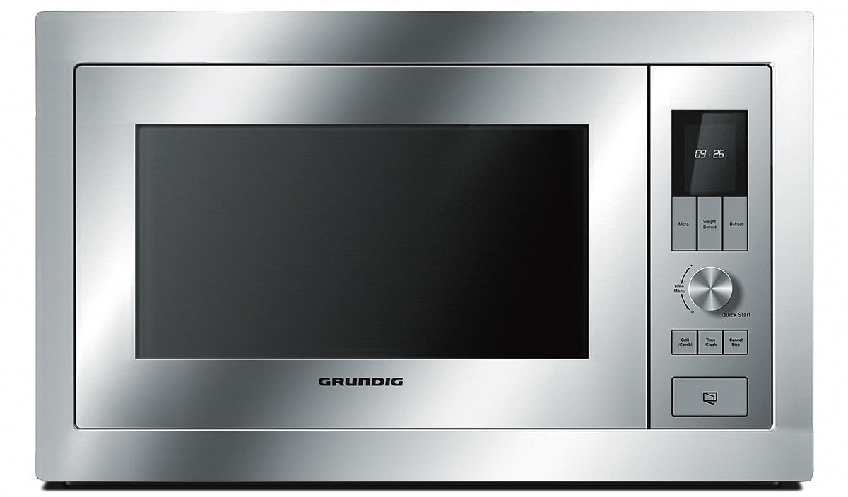 Grundig GMI 3140X Built-in Microwave with Grill, 25L, 900W