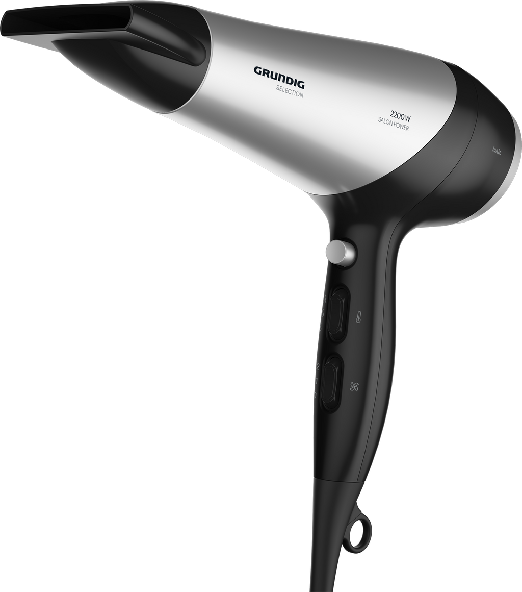 Grundig HD 6080 B Hair Dryer, 2200W