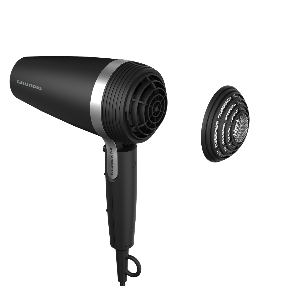 Grundig HD 7081 Hair Dryer, 2100W, Retractable Cable