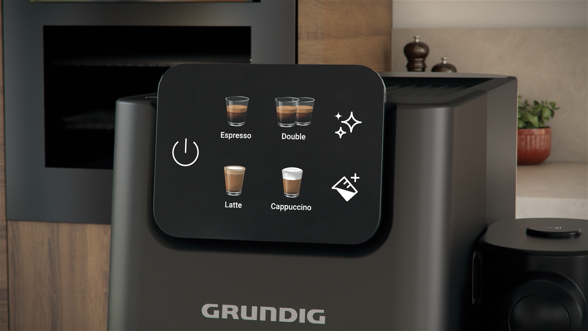 Grundig KSM 6430 Espresso Machine, capsule/Pod/ground coffee
