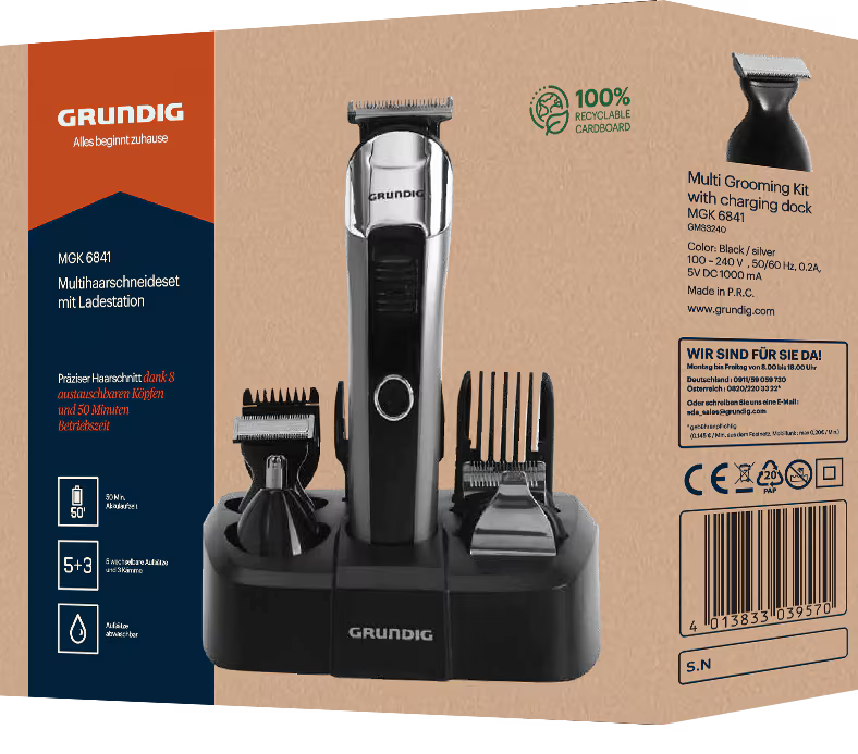 Grundig MGK 6841 Men's Clipper Set