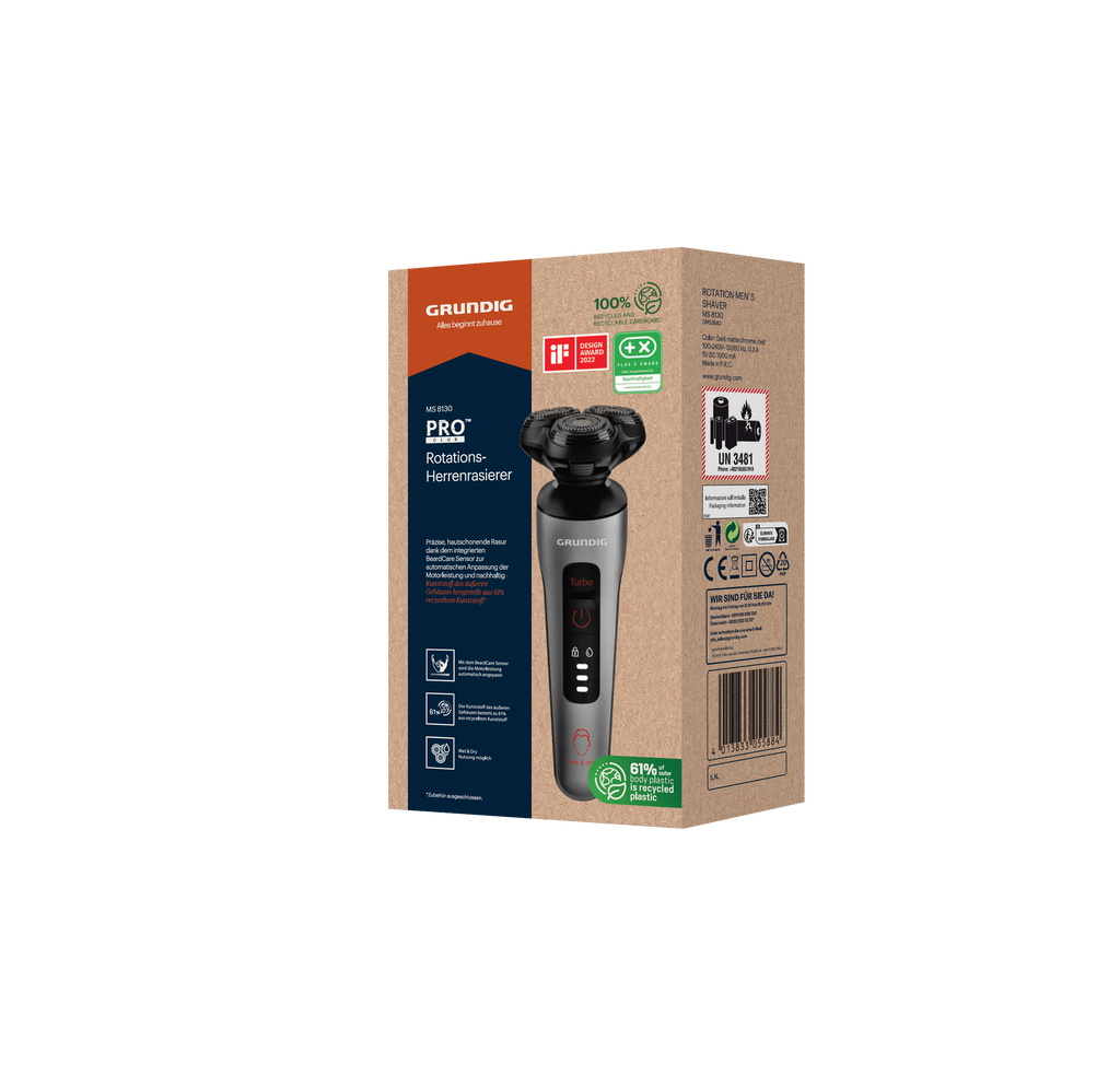 Grundig MS 8130 Shaver, 3-Head