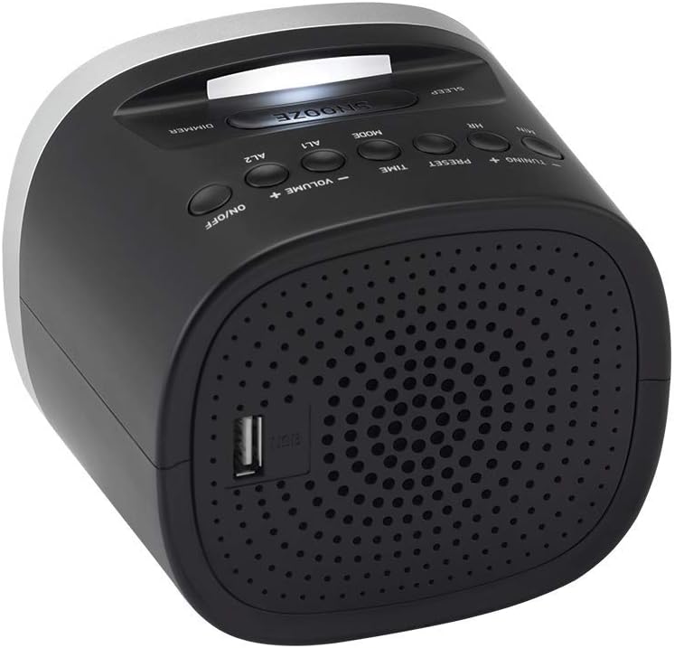 Grundig SC 2500 BT Sono Clock, FM Alarm Clock Radio with Bluetooth