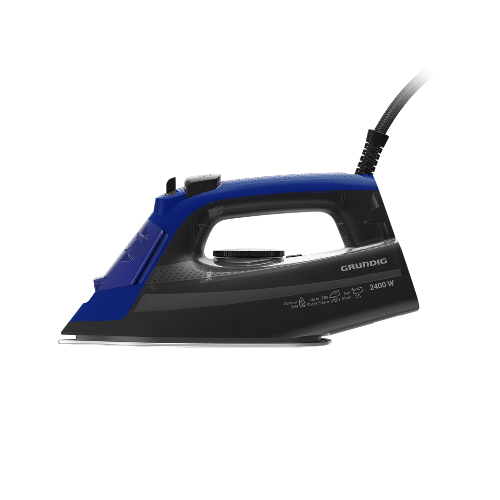 Grundig SI 3450 Steam Iron, 2400W, Ceramic Soleplate