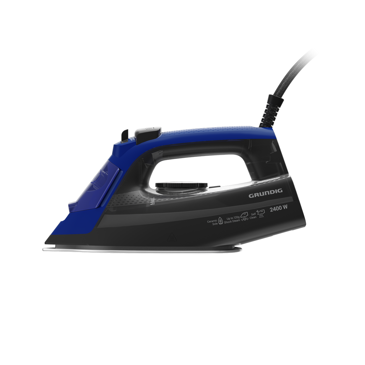 Grundig SI 3450 Steam Iron, 2400W, Ceramic Soleplate